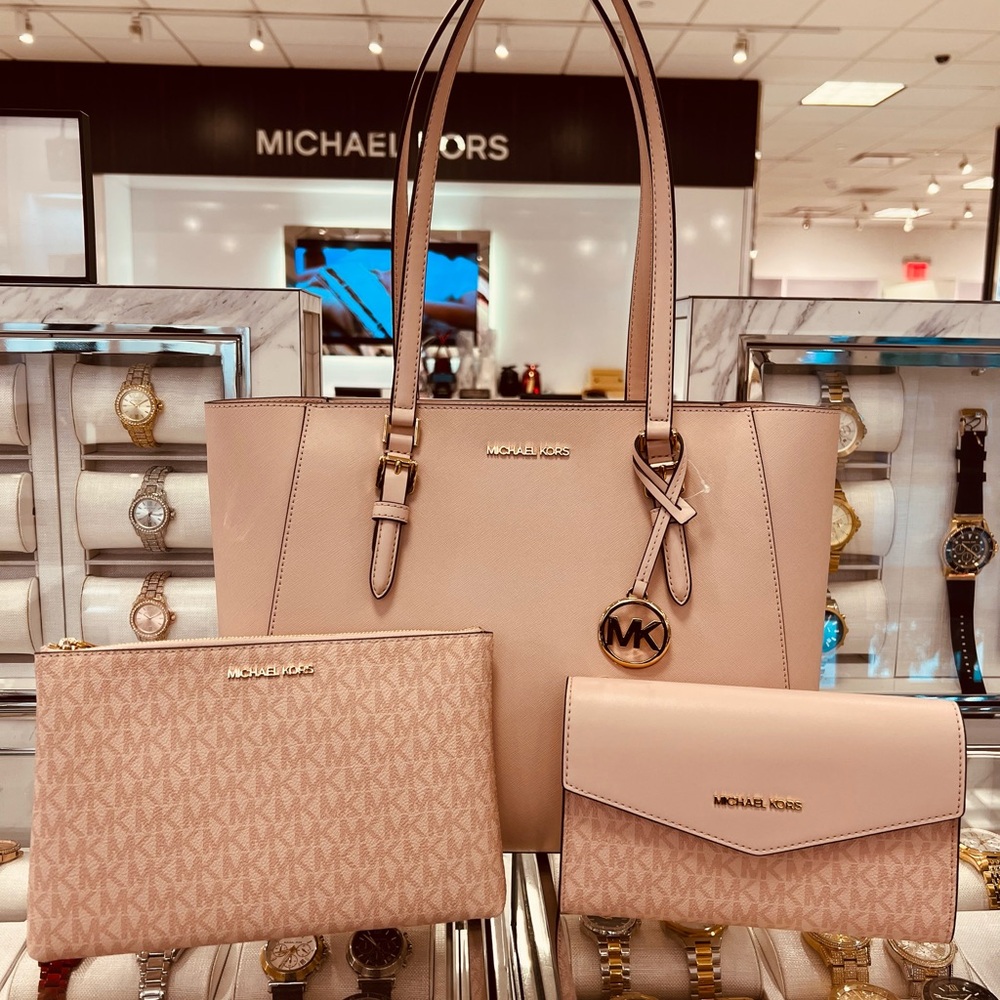 Michael Kors 3 Piece Purse Set